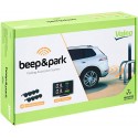 VALEO Beep & Park Kit Sensores de aparcamiento con 4 sensores + 1 Altavoz - montaje delantero o trasero